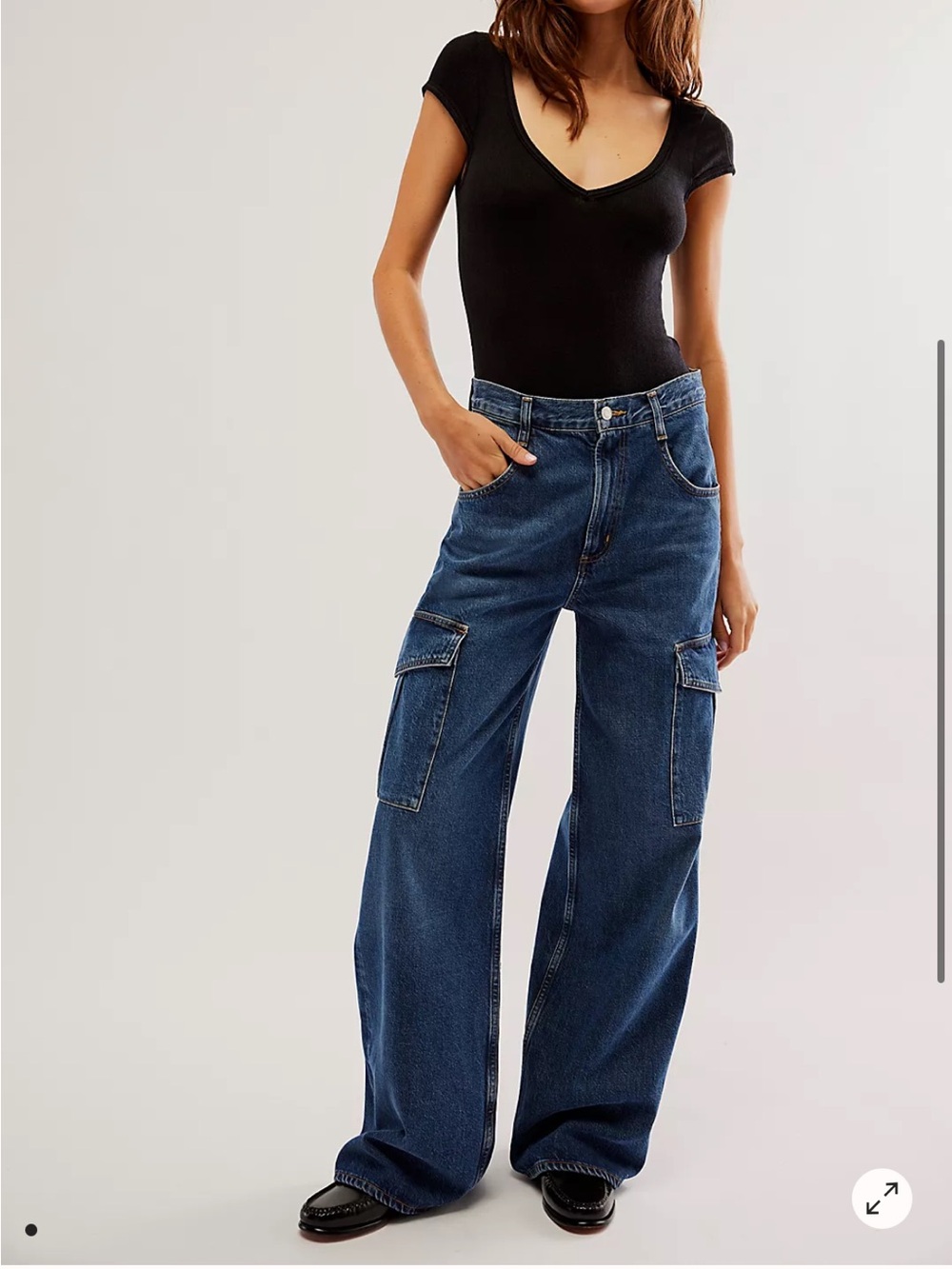 Agolde Minka Cargo Jeans
